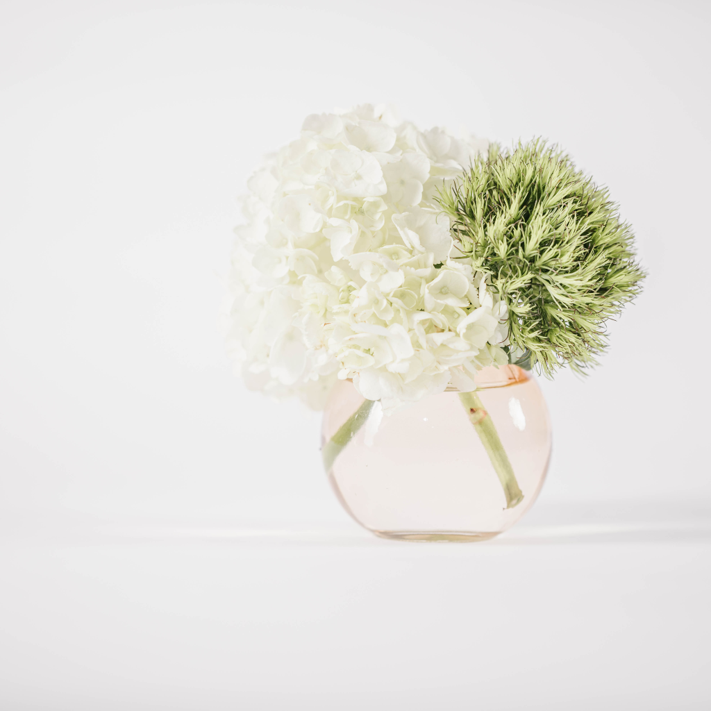 Amber Mini Bud Vase Duo