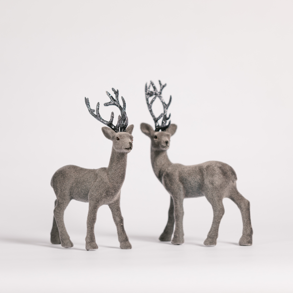 Pewter Stags (Set of Two)