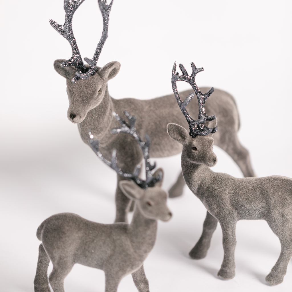 Pewter Stags (Set of Two)
