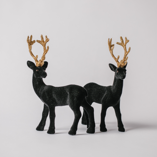 Black Stags (Set of Two)