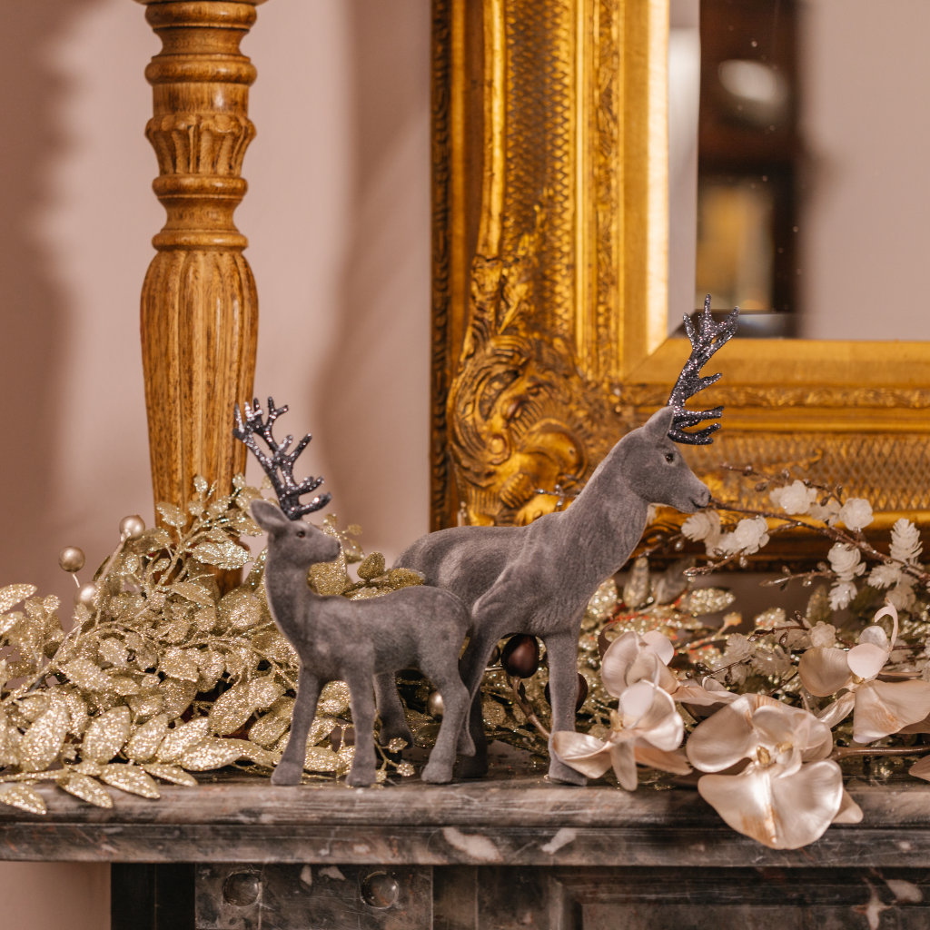 Pewter Stags (Set of Two)