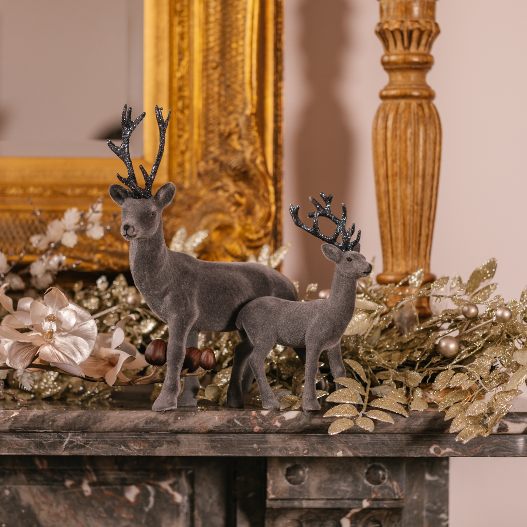 Pewter Stags (Set of Two)